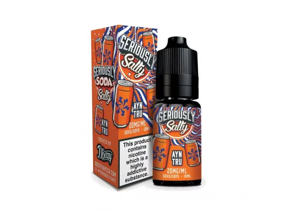 Seriously Soda Nic Salt 10ml E liquid | Pack of 10