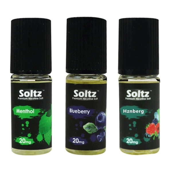 Soltz Nic Salts 10ml E-Liquid | Pack of 10