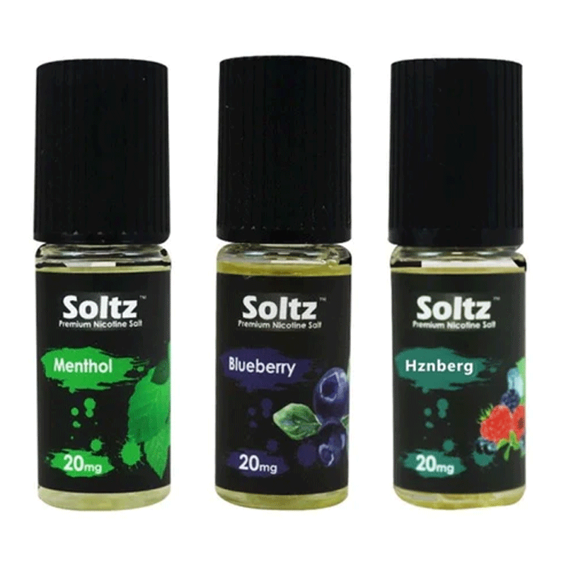 Soltz Nic Salts 10ml E-Liquid | Pack of 10