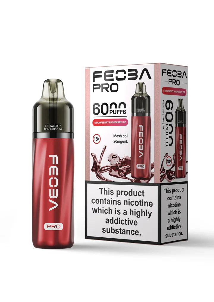 Feoba Pro 6000 Disposable Vape Pod Device - Box of 5