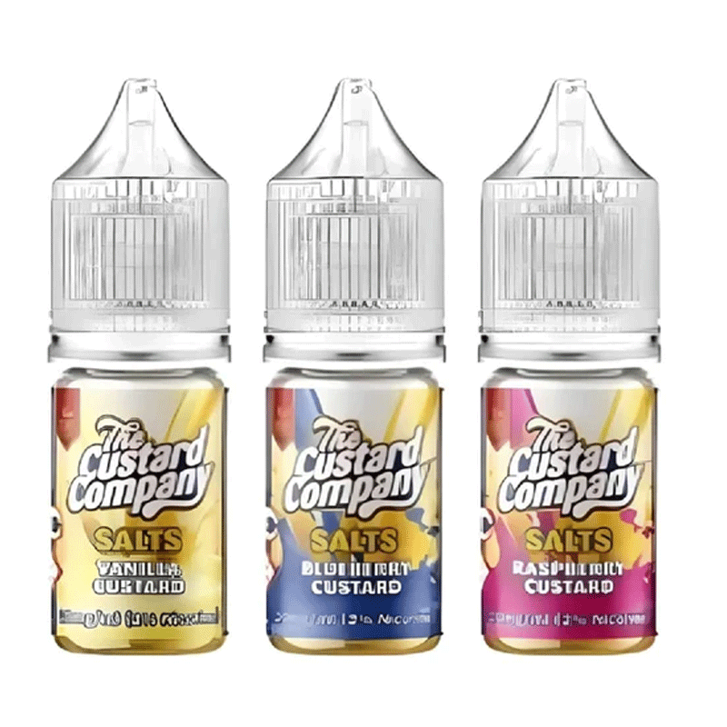 The Custard Company Nic Salts 10ml E-Liquid | Pack of 10