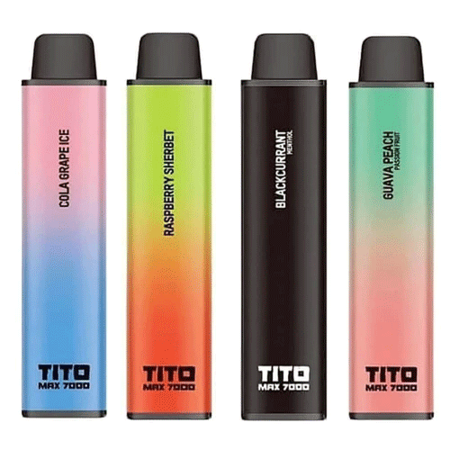 Tito Max 7000 Disposable Vape Device - Box of 10