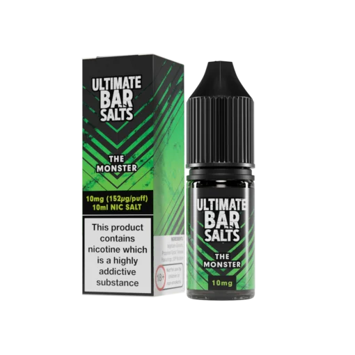 Ultimate Bar Salts Nic Salt 10ml E liquid | Pack of 10