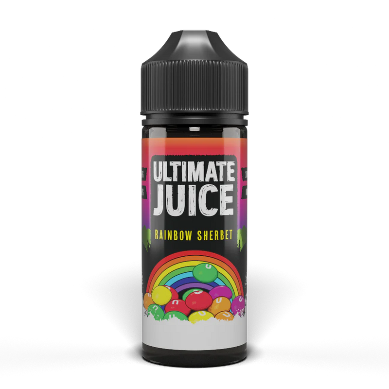 Rainbow Sherbet Ultimate Juice  Short Fill E-liquid 100ml