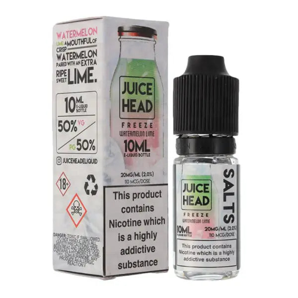 Juice Head Nic Salts 10ml E-Liquid | Pack of 10