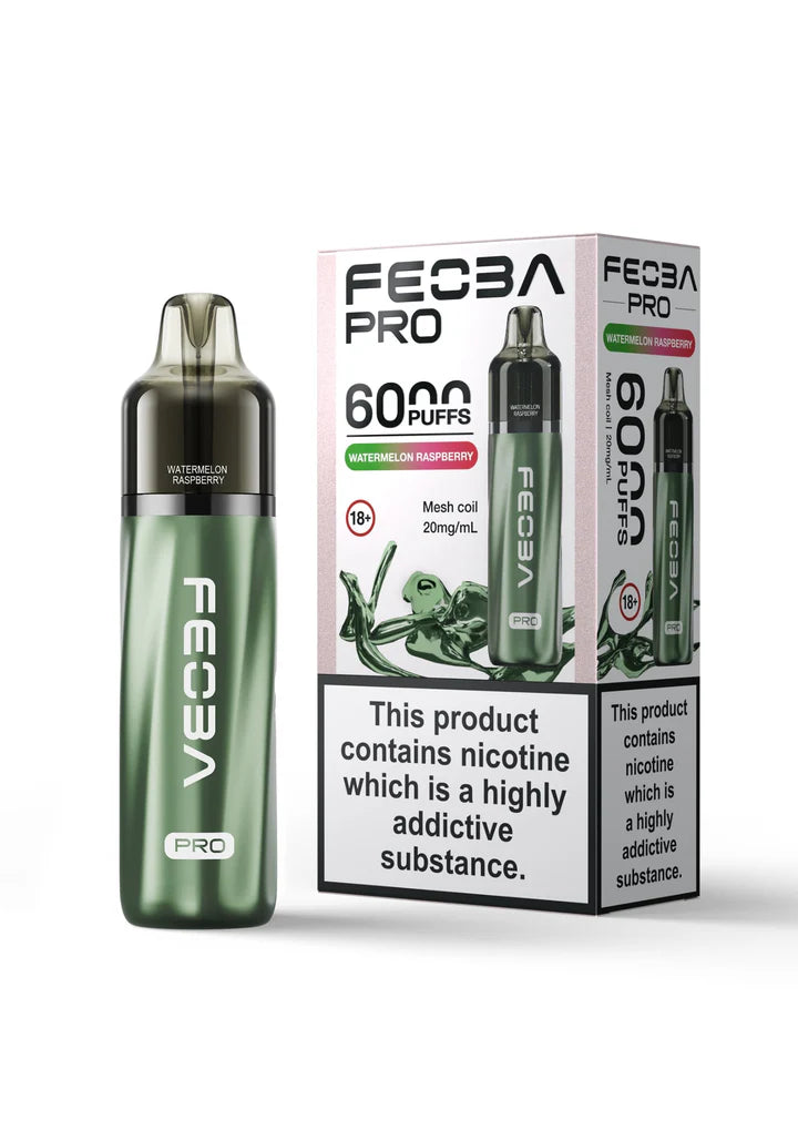 Feoba Pro 6000 Disposable Vape Pod Device - Box of 5