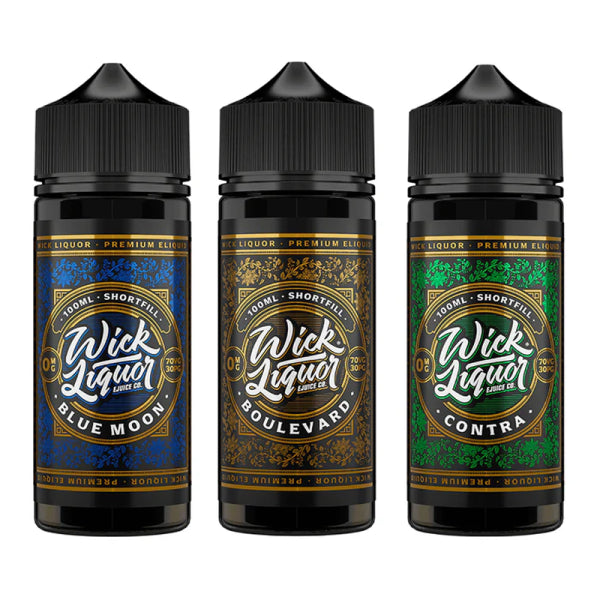 Wick Liquor Short Fill E-Liquid  | 100ml