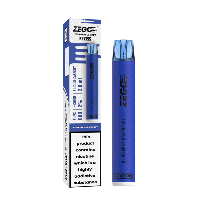 Zego ZE 600 Disposable Pod Vape Device – Box Of 10