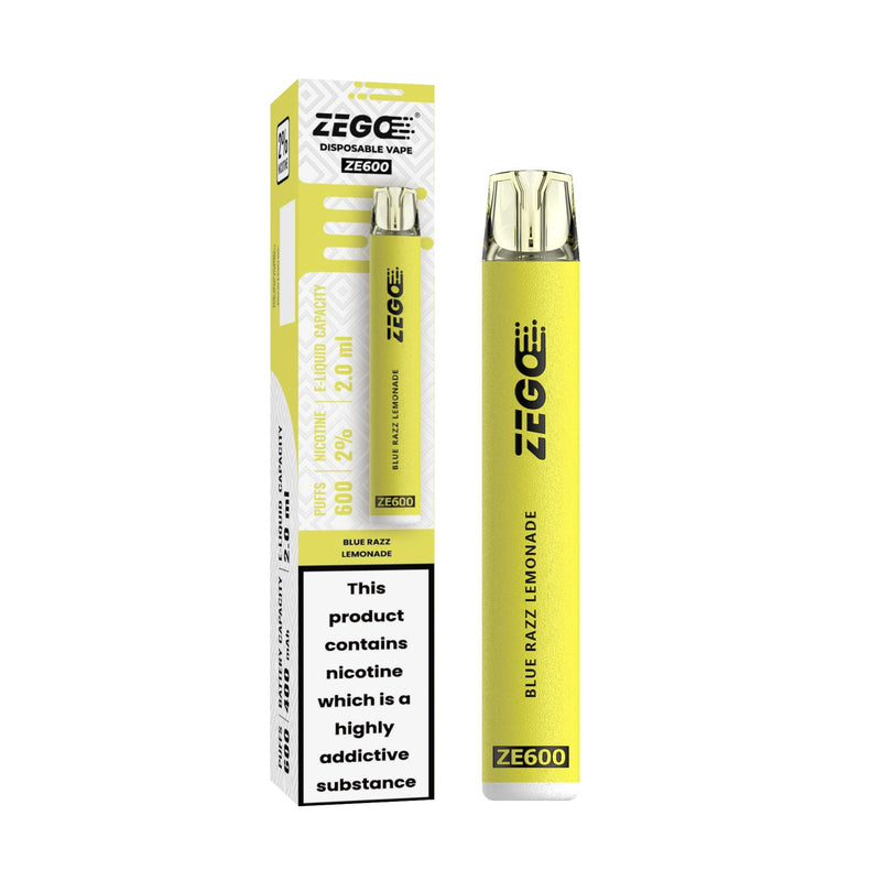 Zego ZE 600 Disposable Pod Vape Device – Box Of 10