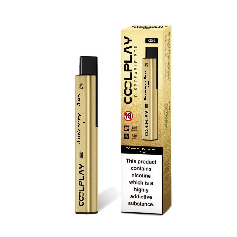 Coolplay 03 XE Goldbar 600 Disposable Vape Pod – Box Of 10