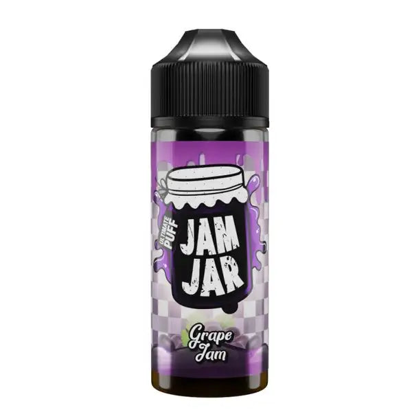 Ultimate Puff Jam Jar Blackcurrant Jam E Liquid Short Fill 100ml
