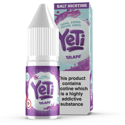 Yeti Nic Salt 10ml  E liquid | Pack Of 10