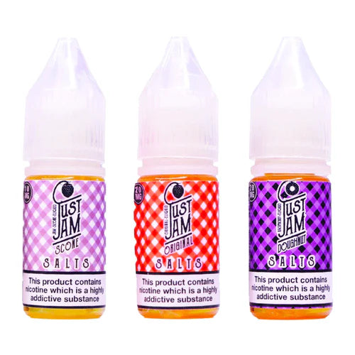 Just Jam Nic Salts 10ml E-Liquids | Pack Of 10