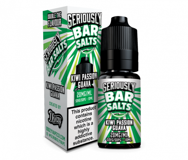 Doozy Seriously Bar Salt Nic Salt 10ml E liquid |Pack of 10