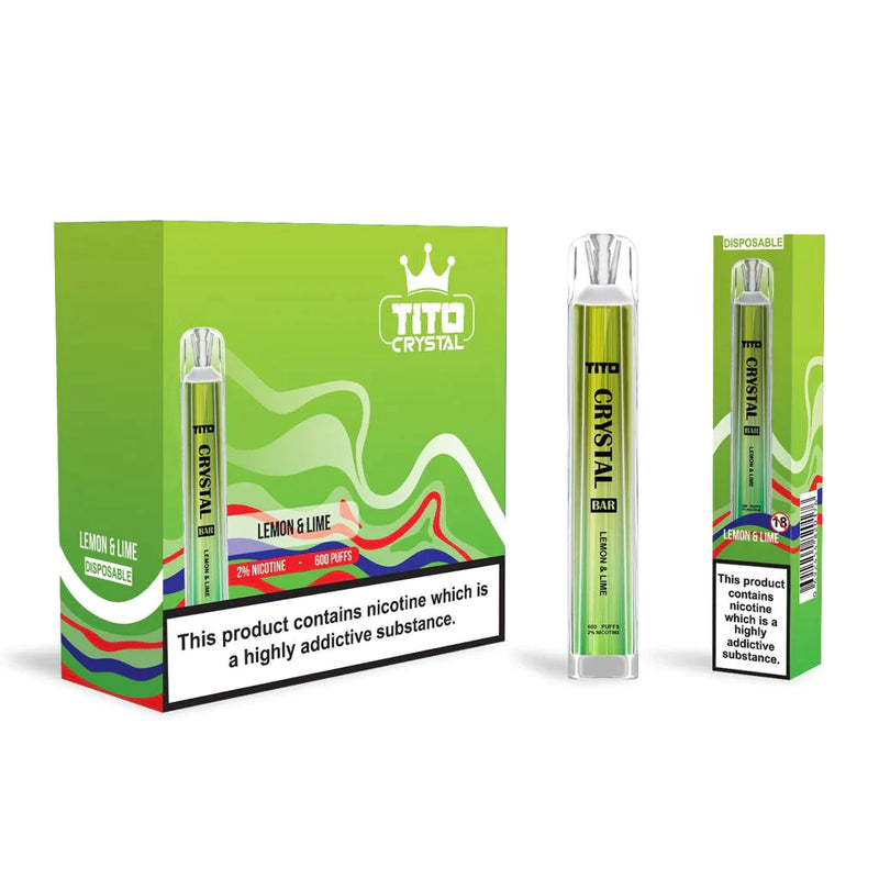 Tito Crystal Bar 600 Disposable Vape Device