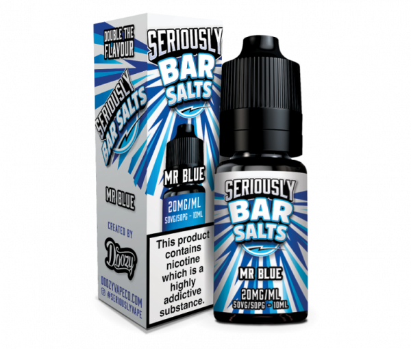 Doozy Seriously Bar Salt Nic Salt 10ml E liquid |Pack of 10