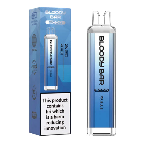 Bloody Bar 5000 Disposable Vape Pod – Box Of 10
