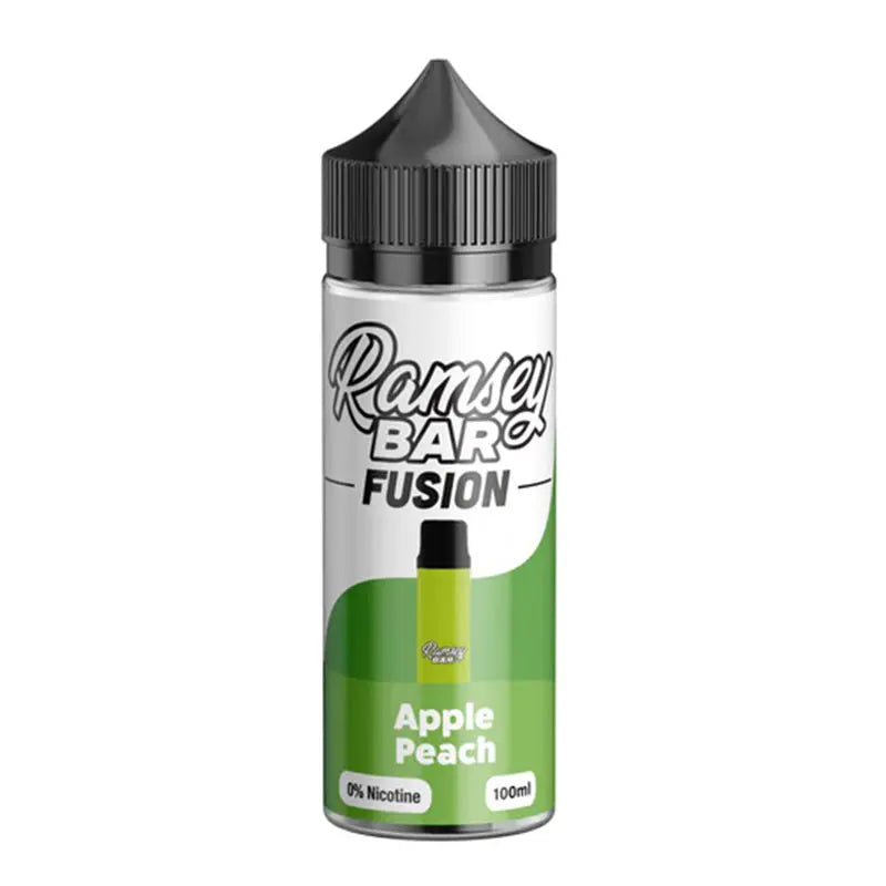 Apple Peach by Ramsey Bar Fusion 100ml Shortfill E Liquid 100ml