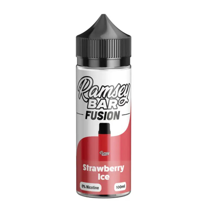 Strawberry Ice Shortfill E Liquid by Ramsey Bar Fusion 100ml