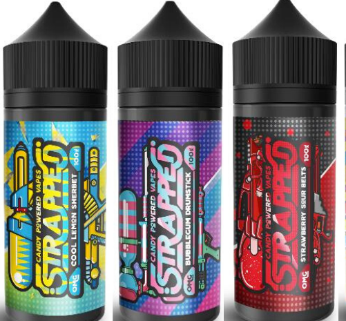 Strapped Shortfill E liquid 100ml