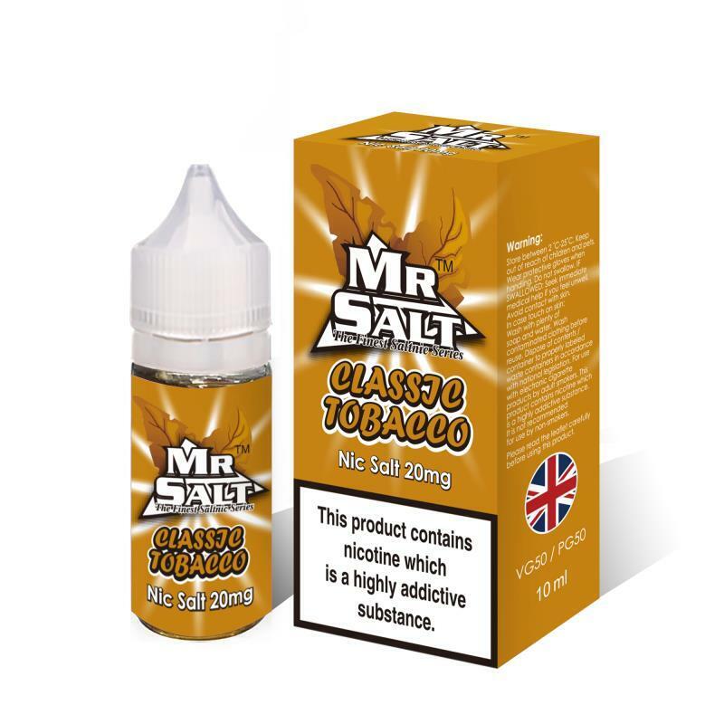 Mr Salt Nic Salt 10ml E-Liquid - Pack Of 10