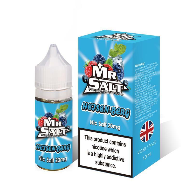 Mr Salt Nic Salt 10ml E-Liquid - Pack Of 10