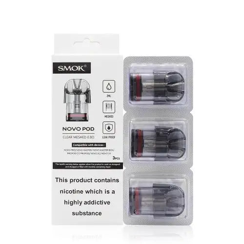 Smok Novo 2 Clear Replacement Pods