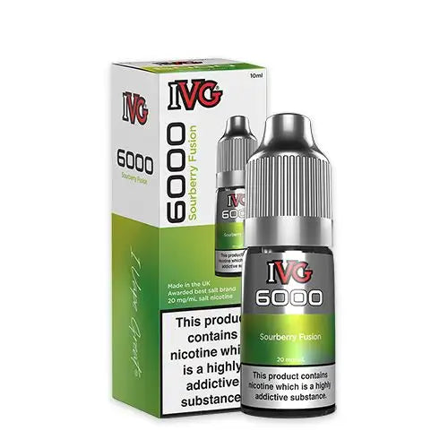 IVG 6000 Nic Salts 10ml E-Liquids | Pack Of 10