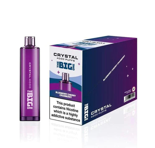 The Big One Crystal 4000 Disposable Vape Pod - Box Of 10