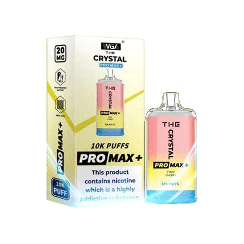 The Crystal Pro Max Plus 10000 Disposable Vape Device - Box Of 10