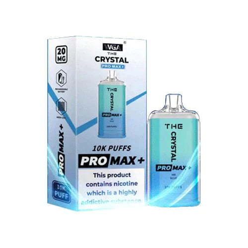 The Crystal Pro Max Plus 10000 Disposable Vape Device - Box Of 10