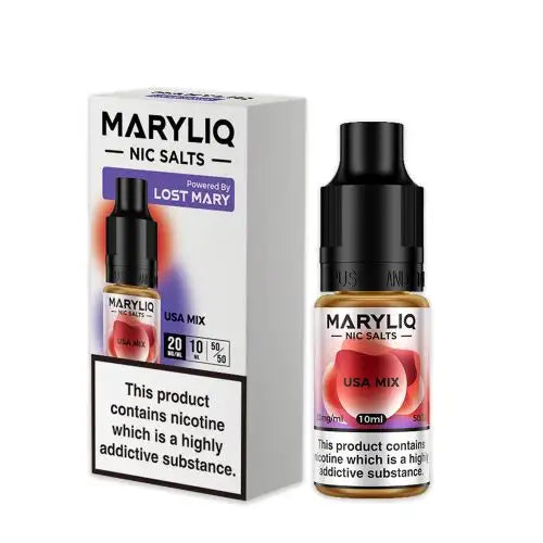 MaryLiq Nic Salts e liquid 10x10ml