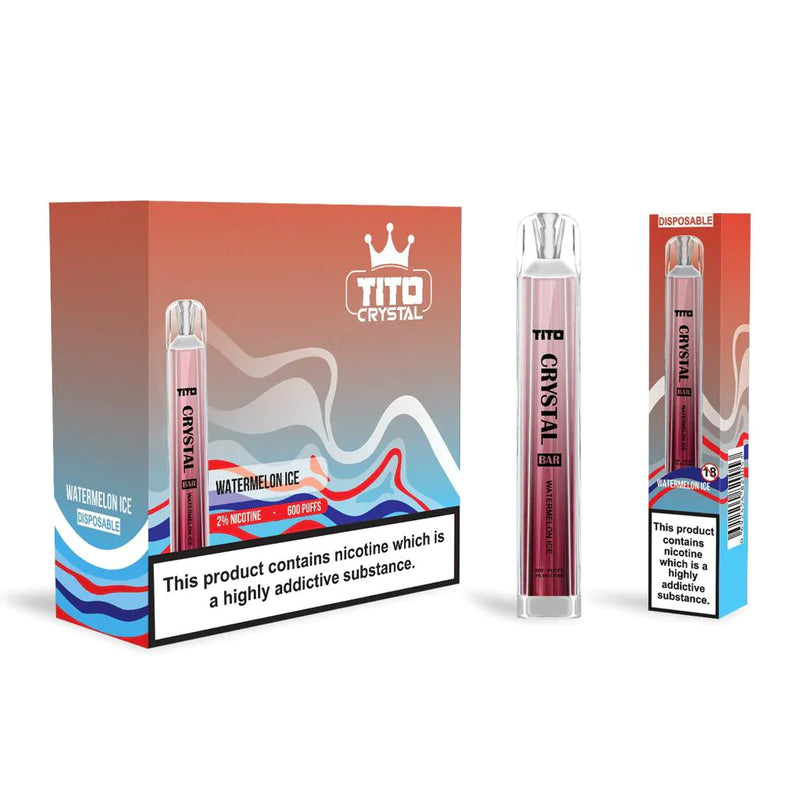 Tito Crystal Bar 600 Disposable Vape Device