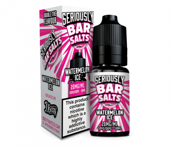 Doozy Seriously Bar Salt Nic Salt 10ml E liquid |Pack of 10