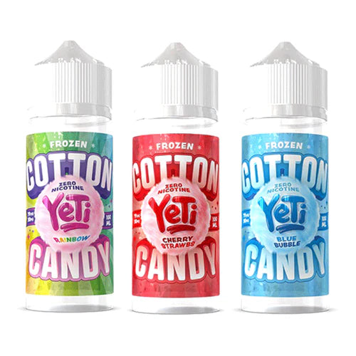 Yeti Frozen Cotton Candy Shortfill E-Liquid | 100ml