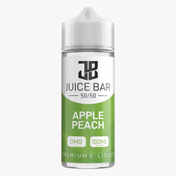 Juice Bar Apple Peach Shortfill E Liquid 100ml