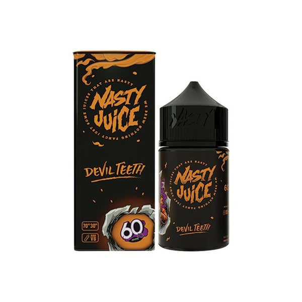 Devil Teeth Nasty Juice Original Shortfill E Liquid 50ml