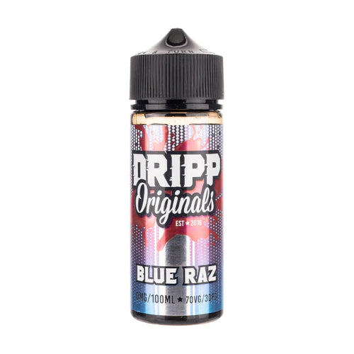 Dripp Original Blue Raz E Liquid Short Fill 100ml