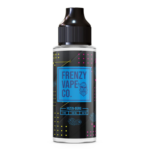 Hizen-Burg Frenzy Vape Co  Shortfill E Liquid 100ml