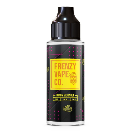 Frenzy Vape Co Lemon Meringue Shortfill E Liquid 100ml