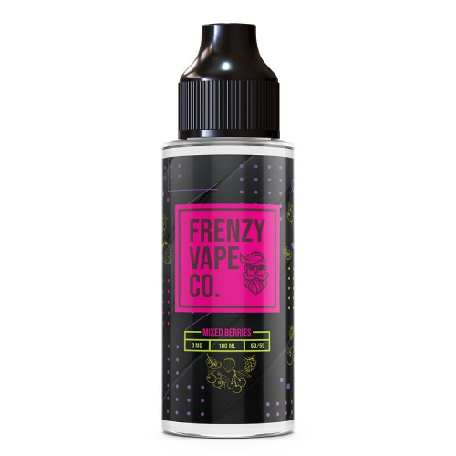 Frenzy Vape Co Mixed Berries Shortfill E Liquid 100ml