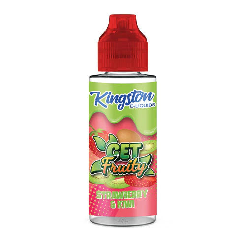 Kingston Get Fruity Strawberry & Kiwi E Liquid Short Fill 100ml