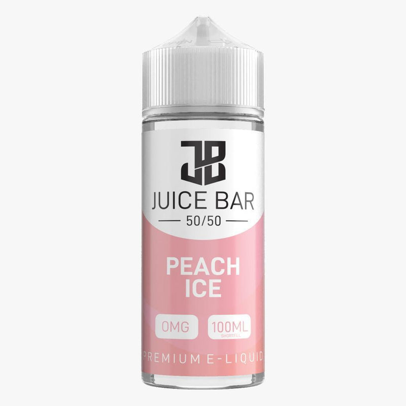 Juice Bar Peach Ice Shortfill E Liquid 100ml