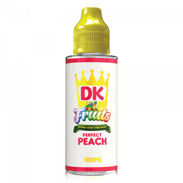 Perfect Peach Donut King Fruits E Liquid Short Fill 100ml