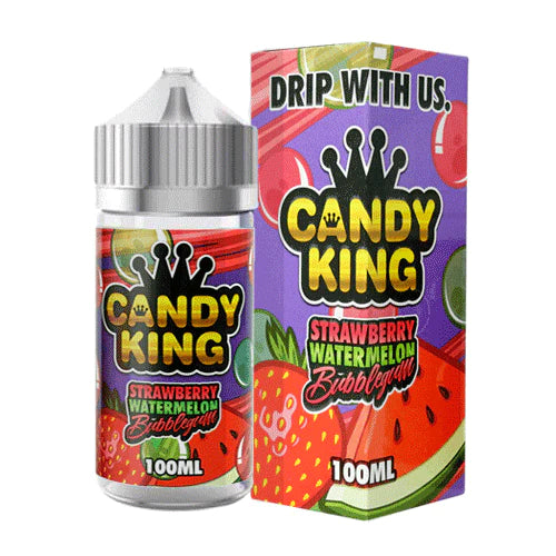 Strawberry Watermelon Bubblegum Candy King E Liquid Short Fill 100ml