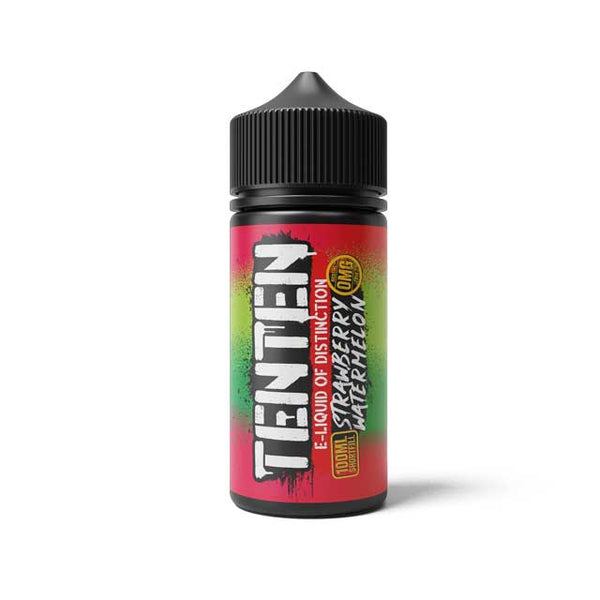 TenTen Strawberry Watermelon Shortfill E Liquid 100ml